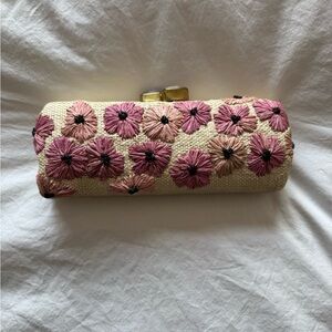 Aerin Floral Embroidered Clutch